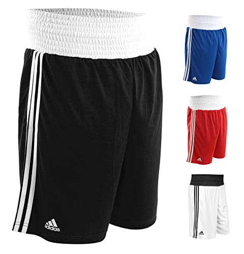 adidas | Pantalones Cortos de Boxeo Boxeo, Fitness y Entrenamientos Relacionados con el Boxeo | Fabricado con Material Ligero y elástico y Cintura elástica