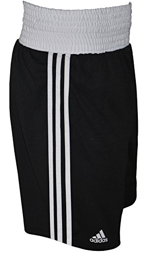 adidas Pantalones Cortos de Boxeo Unisex para Entrenamiento de Lucha, se Adapta a Adultos, Hombres, Mujeres, niños, MMA, Fitness, Kickboxing, Uso General de Gimnasio, Ligero y elástico