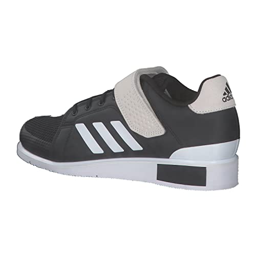 adidas Power III, Zapatillas Halterofilia Hombre, NEGBÁS/FTWBLA/NEGBÁS, 42 2/3 EU