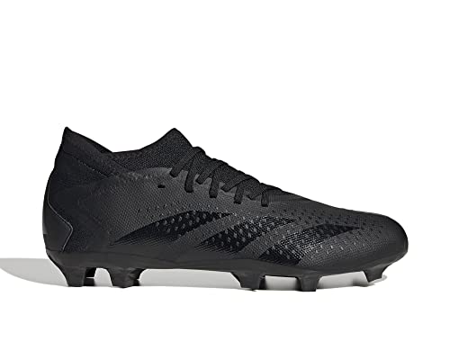 adidas Predator Accuracy.3 Firm Ground Boots, Zapatillas Unisex Adulto, Core Black/Core Black/FTWR White, 42 2/3 EU