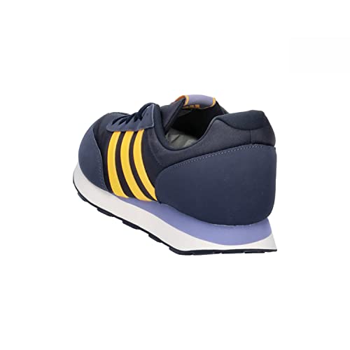 adidas Run 60s 3.0 Shoes, Zapatillas de running Hombre, Legend Ink Solar Gold Shadow Navy, 43 1/3 EU