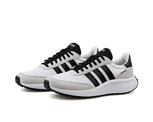 adidas Run 70s Lifestyle Running Shoes, Zapatillas Hombre, Ftwr White Core Black Dash Grey, 40 2/3 EU