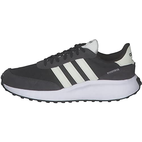 adidas Run 70s, Zapatillas Mujer, Negro Core Black Off White Carbon, 41 1/3 EU