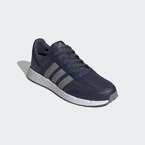 adidas Run50s, Zapatillas Unisex Adulto, Shadow Navy Grey Three Legend Ink, 46 EU