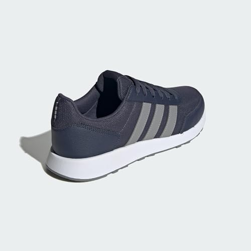 adidas Run50s, Zapatillas Unisex Adulto, Shadow Navy Grey Three Legend Ink, 46 EU