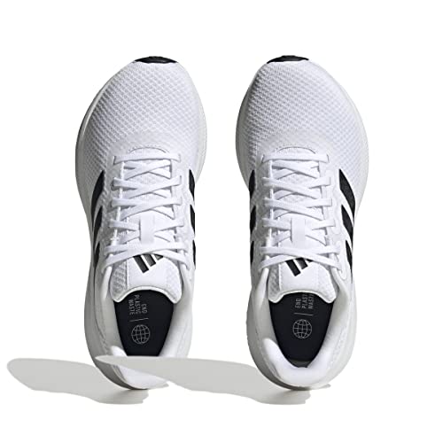 adidas Runfalcon 3.0, Running Shoe Mujer, Cloud White/Core Black/Core Black, 38 2/3 EU