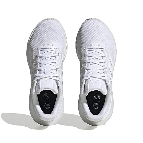 adidas Runfalcon 3.0 Shoes, Zapatillas Mujer, FTWR White/FTWR White/Core Black, 38 2/3 EU