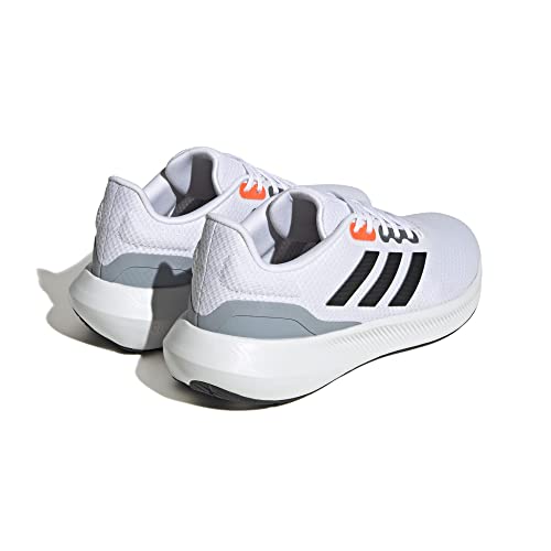 adidas Runfalcon Wide 3, Zapatillas para Hombre, Ftwr White Core Black Crystal White, 42 EU