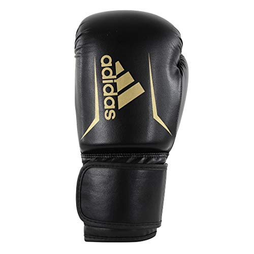 adidas Speed 50 – Guantes de Boxeo para Hombre, Hombre, Speed 50, Blanco y Negro