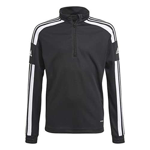 adidas Squadra 21 Training Top Pullover, Unisex-Child, Black/White, 1112