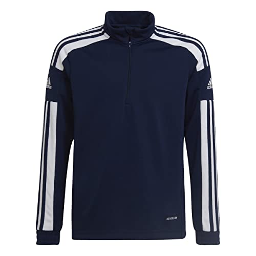 adidas Squadra 21 Training Top Sweatshirt, Unisex niños, Team Navy Blue/White, 164