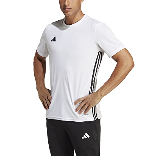 adidas TABELA 23 JSY T-Shirt, Men's, White/Black, XL