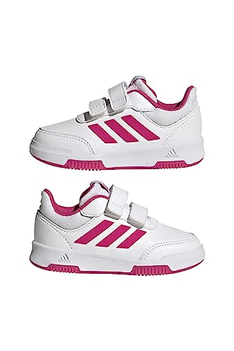 adidas Tensaur Hook And Loop Shoes, Zapatillas Unisex niños, Ftwr White Team Real Magenta Core Black, 36 2/3 EU