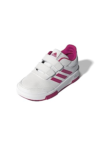 adidas Tensaur Hook And Loop Shoes, Zapatillas Unisex niños, Ftwr White Team Real Magenta Core Black, 36 2/3 EU