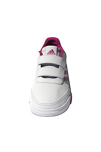 adidas Tensaur Hook And Loop Shoes, Zapatillas Unisex niños, Ftwr White Team Real Magenta Core Black, 38 EU