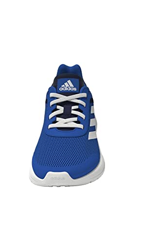 adidas - Tensaur Run Shoes, Zapatillas, Unisex niños, Blue Rush Core White Dark Blue, 35 EU