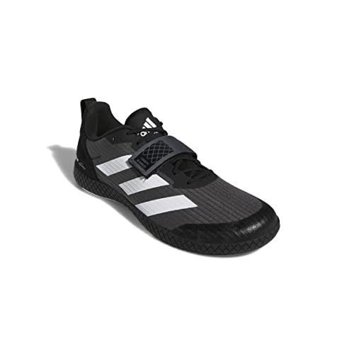 adidas The Total, Zapatillas Halterofilia Unisex Adulto, NEGBÁS/FTWBLA/GRISEI, 46 EU