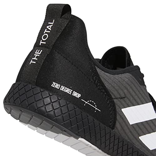 adidas The Total, Zapatillas Halterofilia Unisex Adulto, NEGBÁS/FTWBLA/GRISEI, 46 EU