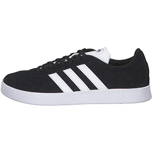 adidas Vl Court 2.0 Shoes, Zapatillas Hombre, Core Black Ftwr White Ftwr White, 42 EU