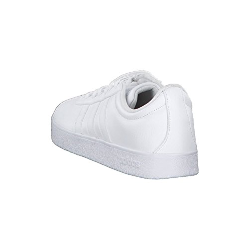 adidas Vl Court 2.0 Shoes, Zapatillas Mujer, Ftwr White Ftwr White Cyber Met, 38 EU