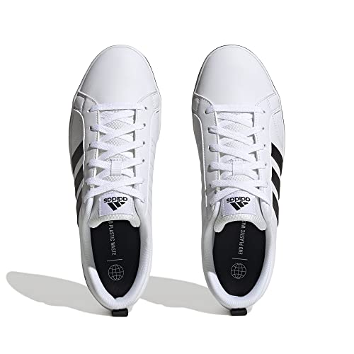 adidas VS Pace 2.0 Shoes, Zapatillas Hombre, FTWR White/Core Black/FTWR White, 42 EU