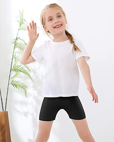 Adorel Braguitas bajo Vestidos Leggings Niñas Paquete de 8 Negro 11-12 Años (Tamaño del Fabricante 170)