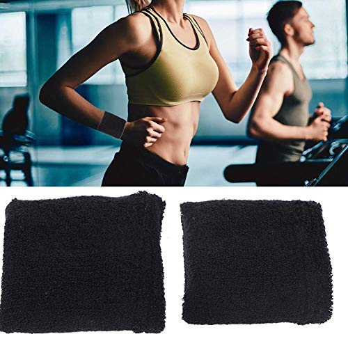 Agatige Muñequera de Peso, 2 Piezas de 0,5 kg Muñequeras Levantamiento de Pesas Saco de Arena Entrenamiento Equipo de Fitness para Hombres Mujeres(Negro)