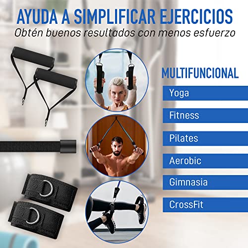 Agisports Bandas de Resistencia Crossfit - 11 Piezas, 5 Niveles de Resistencia, 150Lbs - Ideal para Crossfit, Fitness, Fisioterapia y Gimnasio en Casa