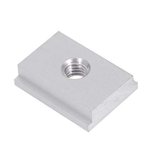 Akozon Abrazadera de Sujeción Rápida de Metal para T-ranura 8 mm para T-Slot T-Track Woodworking Tool(Todo el juego)