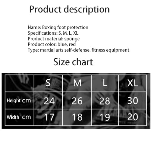 Alexchemia Espinilleras Kick Boxing Muay Thai,Polainas de kárate,Almohadilla de Esponja,Espinilla Empeine Protección Pads,Shin Pierna Guardia para Sparring Boxeo Kárate Entrenamiento,5 tamaños