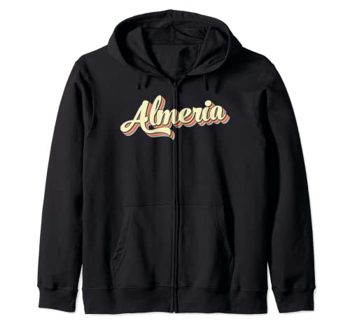 Almeria - Camiseta de béisbol retro Sudadera con Capucha