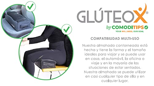 Almohada BBL - Almohada glúteos postoperatorio - Almohada para glúteos lipo transferencia - Almohada brasileña para levantamiento de glúteos - Máxima Calidad, Portátil - 100% Fabricado en España