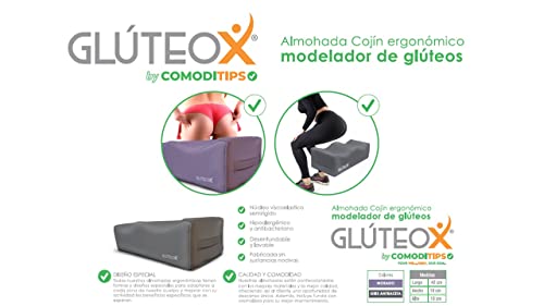 Almohada BBL - Almohada glúteos postoperatorio - Almohada para glúteos lipo transferencia - Almohada brasileña para levantamiento de glúteos - Máxima Calidad, Portátil - 100% Fabricado en España