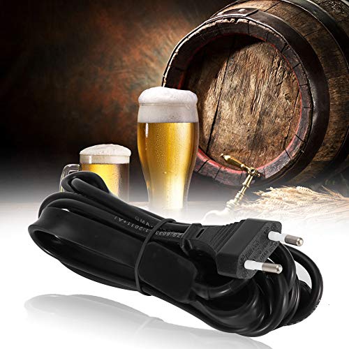 Almohadilla de Cinturón de Calentamiento de Fermentación Casera con Termómetro Adhesivo de Cerveza para Cerveza Casera Enchufe de la UE 220V-250V Kitchen