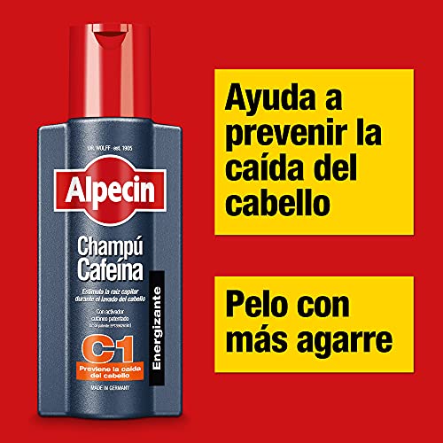 Alpecin Champú y Loción Anticaída | Cafeína C1 y Cafeína Liquida | para hombre | Tratamiento para la caida del cabello