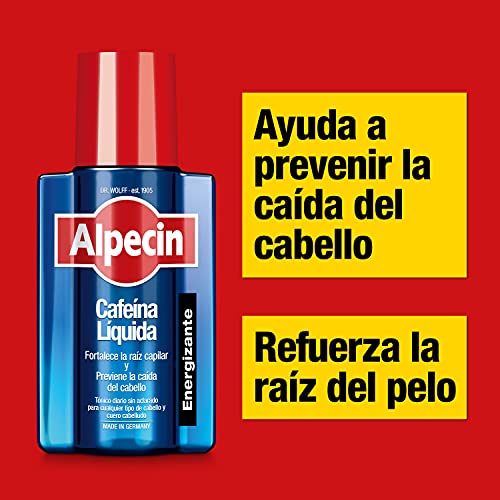 Alpecin Champú y Loción Anticaída | Cafeína C1 y Cafeína Liquida | para hombre | Tratamiento para la caida del cabello