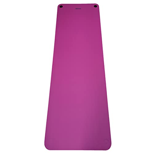 AMAYA SPORT Colchoneta Caucho, Colchoneta Antideslizante Cómoda, Colchoneta para Entrenar en Casa o Gimnasio, Colchoneta Pilates o Yoga (180 x 58 x 1, Fucsia)