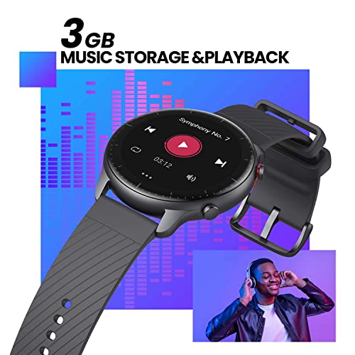 Amazfit GTR 2 - Smartwatch con llamada Bluetooth 90 + Modos Deportivos, Rastreador de Actividad, Frecuencia Cardíaca, Monitor SpO2, Almacenamiento de Música 3 GB, Alexa Incorporado [2022 New Versión]