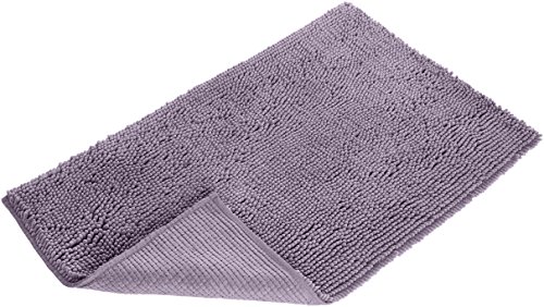 Amazon Basics - Alfombrilla de baño, antideslizante, de microfibra, 53.34 x 86.36 cm, Lavanda