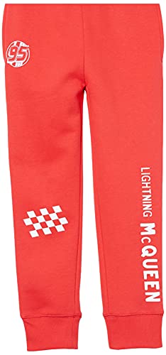 Amazon Essentials Disney | Marvel | Star Wars Pantalones Deportivos de Felpa (Anteriormente Spotted Zebra) Niño, Pack de 2, Lightning Mcqueen, 11-12 años