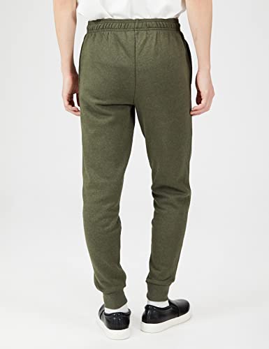 Amazon Essentials Jogger de Forro Polar Hombre, Verde Oliva, S