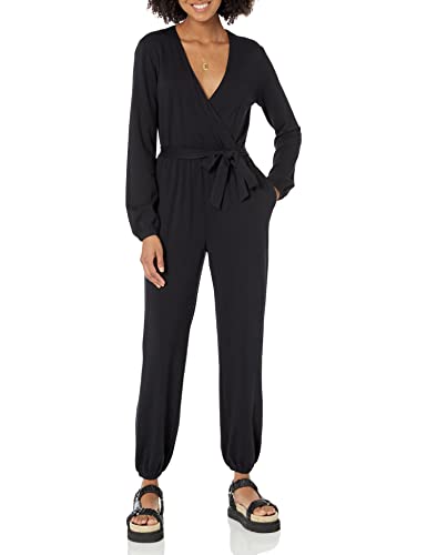 Amazon Essentials Mono Sobrepelliz de Punto (Disponible en Tallas Grandes) Mujer, Negro, XS