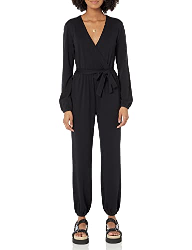 Amazon Essentials Mono Sobrepelliz de Punto (Disponible en Tallas Grandes) Mujer, Negro, XS