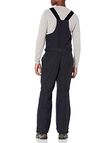 Amazon Essentials Peto para la Nieve Aislante y Resistente al Agua Hombre, Negro, M