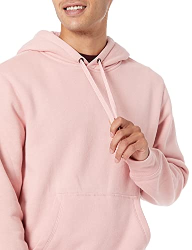 Amazon Essentials Sudadera de Forro Polar con Capucha (Disponible en Tallas Grandes y Largos Especiales) Hombre, Rosa, L