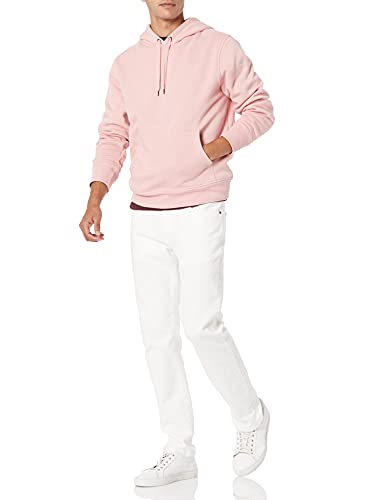 Amazon Essentials Sudadera de Forro Polar con Capucha (Disponible en Tallas Grandes y Largos Especiales) Hombre, Rosa, L