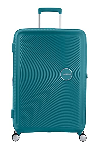 American Tourister Soundbox - Spinner Large Expandable Maleta, 77 cm, 110 Liters, Verde (Jade Green)