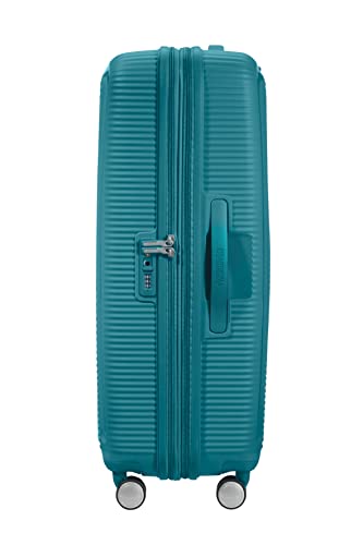 American Tourister Soundbox - Spinner Large Expandable Maleta, 77 cm, 110 Liters, Verde (Jade Green)