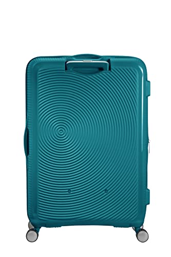 American Tourister Soundbox - Spinner Large Expandable Maleta, 77 cm, 110 Liters, Verde (Jade Green)