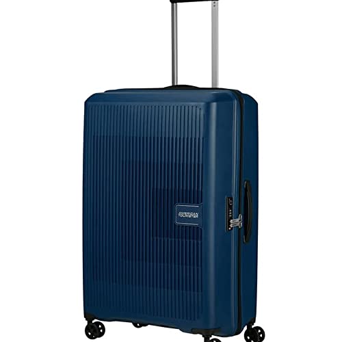 AMERICAN TOURISTER Spinner EXP TSA Aero Step Navy Blue 77 Unisex Adultos